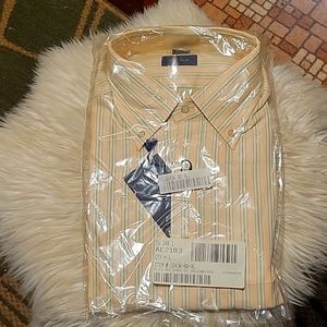 Jeff Rose sport shirt button up dress shirt NWT